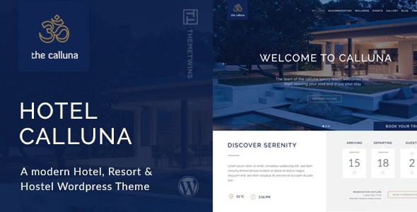 Hotel Calluna v3.4.0 – Hotel & Resort & WordPress Theme