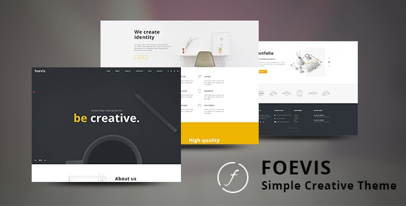 Foevis v1.3.0 – Basic WordPress Creative Theme