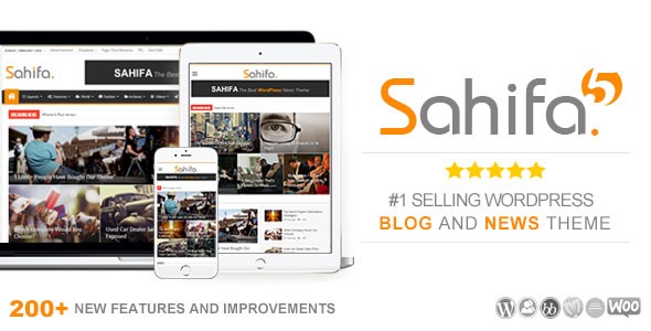 Sahifa v5.6.18 – Responsive WordPress News, Magazine