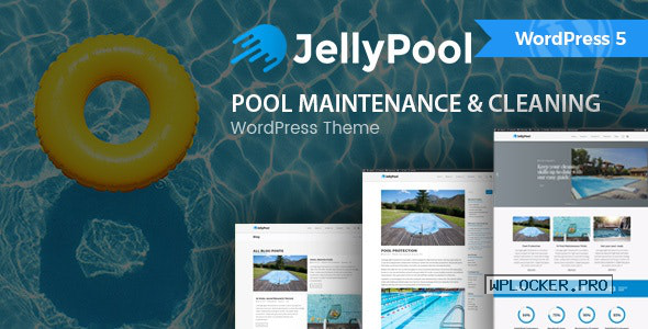 JellyPool v1.3 – Pool Maintenance & Cleaning Theme