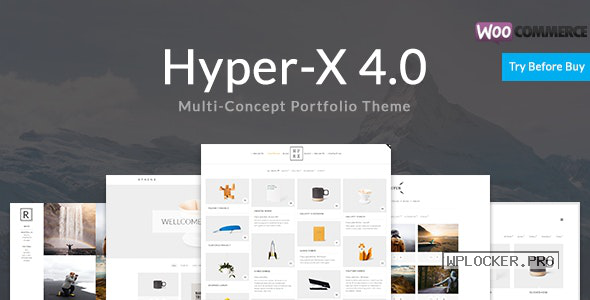 HyperX v4.9.8 – Portfolio for Freelancers & Agencies