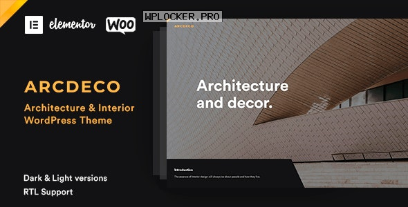 Arcdeco v1.4.2 – Architecture Interior Design Theme