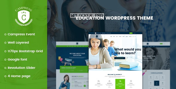 Campress v1.19 – Responsive Education, Courses and Events