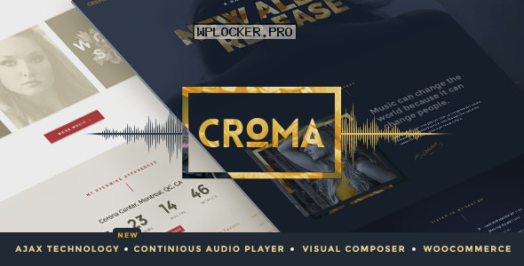 Croma v3.5.6 – Responsive Music WordPress Theme