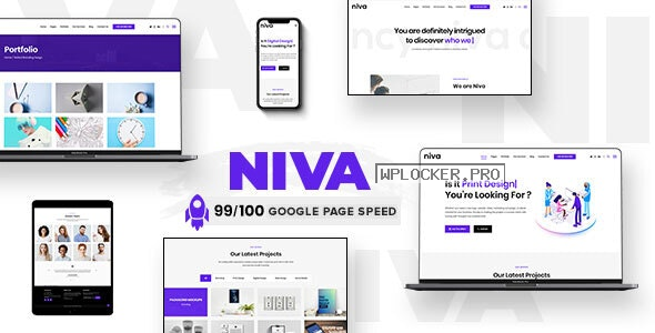 Niva v1.7.6 – Creative Agency & Freelancer WordPress Theme