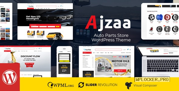 Ajzaa v2.8 – Auto Parts Store WordPress Theme