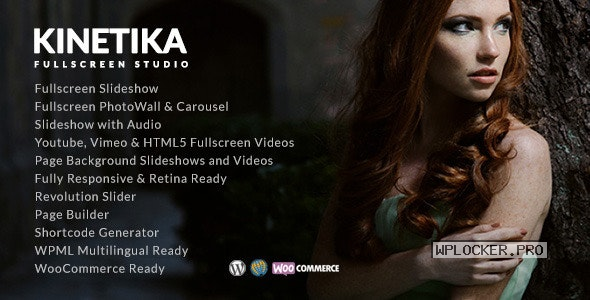 Kinetika v6.5 – Fullscreen Photography Theme