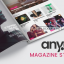 Anymag v1.02 – Magazine Style WordPress Blog