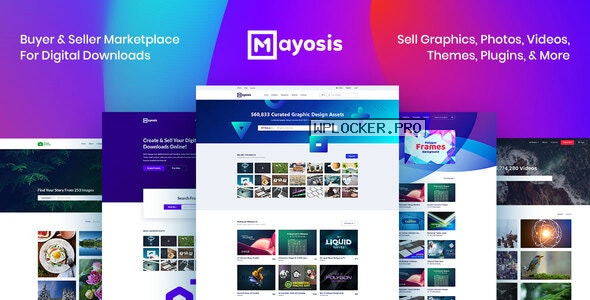 Mayosis v3.0 – Digital Marketplace WordPress Theme