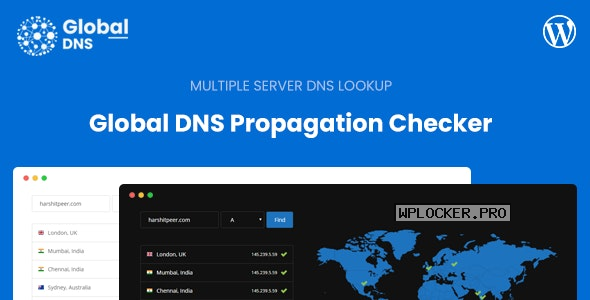 Global DNS – Multiple Server – DNS Propagation Checker – WP