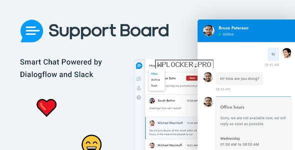 Support Board v3.2.4 – Chat WordPress Plugin – Chat & Support
