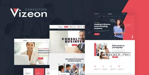 Vizeon v1.0.2 – Business Consulting WordPress Themes