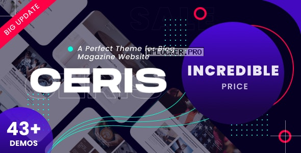 Ceris v3.5 – Magazine & Blog WordPress Theme