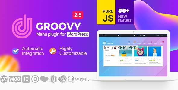 Groovy Menu v2.5.3 – WordPress Mega Menu Plugin