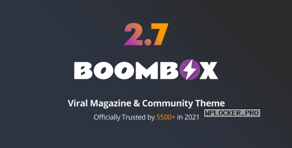BoomBox v2.8.0 – Viral Magazine WordPress Theme