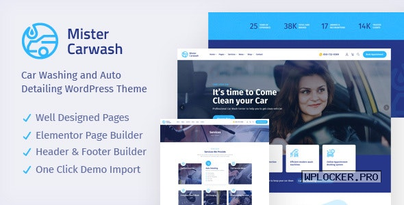 Mister v1.0.0 – Car Wash WordPress Theme