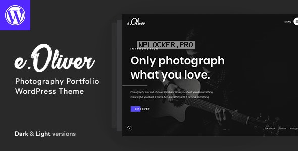 Oliver v1.3.3 – Photography Portfolio Theme