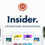 Insider v1.5 – Contemporary Magazine and Blogging Theme