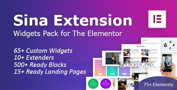 SEFE v1.9.0 – Sina Extension for Elementor