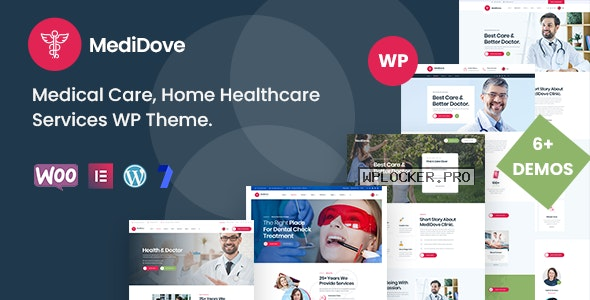 MediDove v2.1.0 – Medical Care, Home Healthcare Service WP Theme + RTL