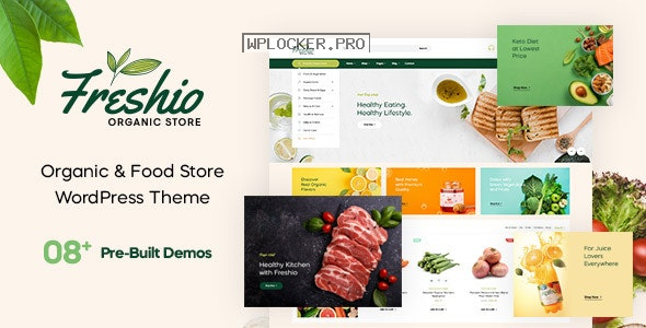 Freshio v1.9.2 – Organic & Food Store WordPress Theme