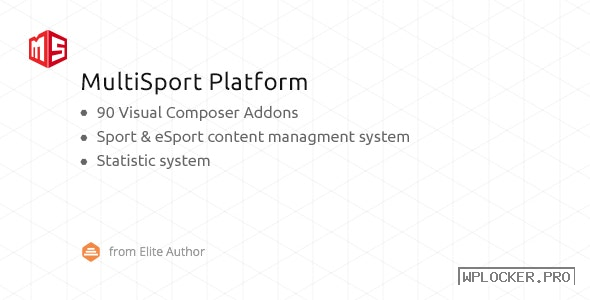 MSP v4.1.19 – MultiSport & eSport WordPress plugin with 90 Visual Composer addons