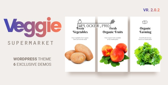 Veggie v2.0.8 – Vegetable and Fruit Shop WordPress Theme