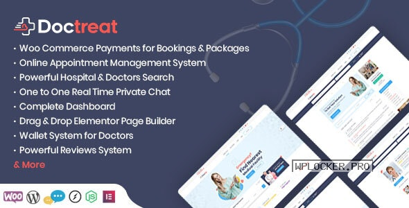 Doctreat v1.4.0 – Doctors Directory WordPress Theme