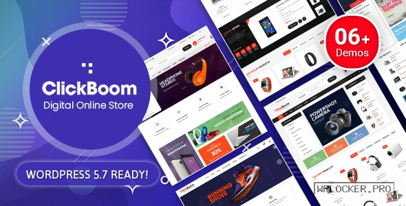 ClickBoom v1.6.6 – Digital Store WooCommerce WordPress Theme