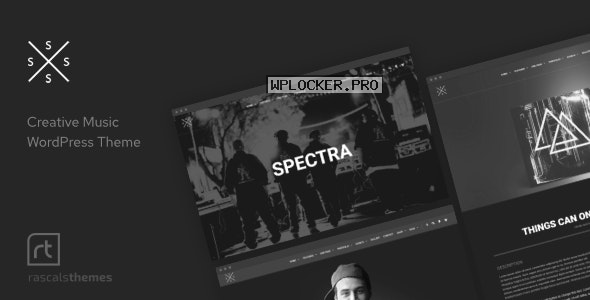 Spectra v2.6.1 – Music Theme for WordPress