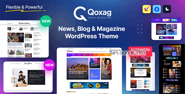 Qoxag v1.1.0 – WordPress News Magazine Theme