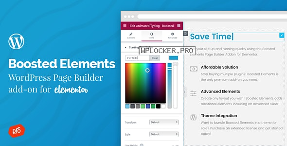 Boosted Elements v4.8 – Builder Add-on for Elementor