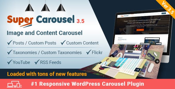Super Carousel v3.7.8 – Responsive WordPress Plugin