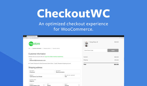 CheckoutWC v5.1.2 – Optimized Checkout Page for WooCommerce