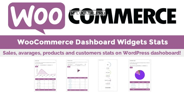 WooCommerce Dashboard Widgets Stats v5.6