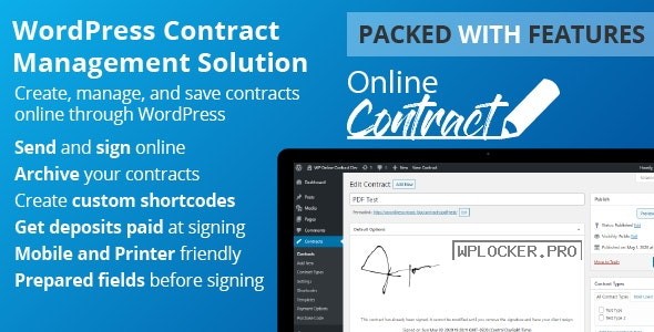 WP Online Contract v5.1.1