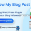 Follow My Blog Post v2.0.9 – WordPress / WooCommerce Plugin