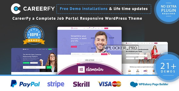 Careerfy v6.9.0 – Job Board WordPress Theme