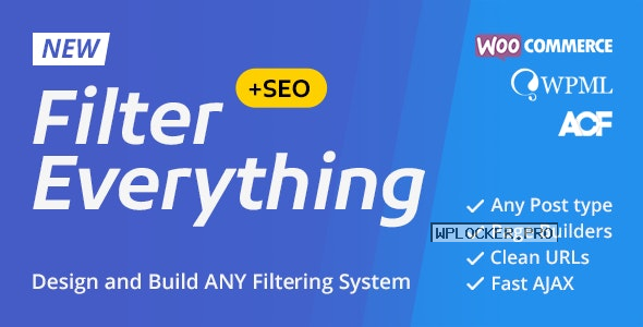 Filter Everything v1.2.1 – WordPress & WooCommerce products Filter