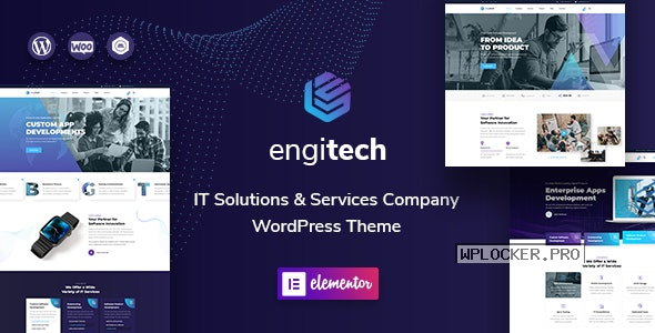 Engitech v1.3.2 – IT Solutions & Services WordPress Theme