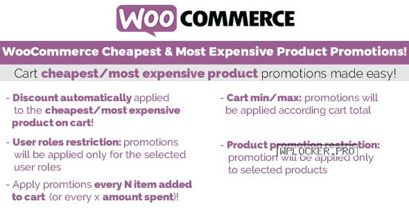 Cheapest & Most Expensive Product Promotions v3.6