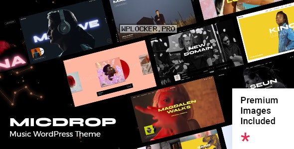 Micdrop v1.1 – Music WordPress Theme
