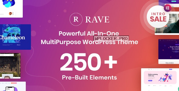 Rave v1.0.1 – MultiPurpose Business WordPress Theme
