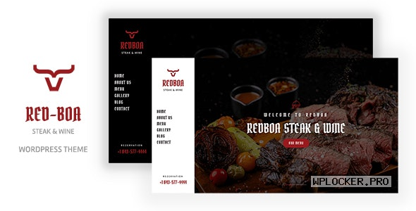 Redboa v1.0 – Steakhouse Restaurant WordPress