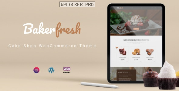 Bakerfresh v1.0.1 – Cake Shop WooCommerce Theme