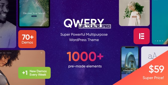 Qwery v1.2.0 – Multi-Purpose Business WordPress Theme + RTL
