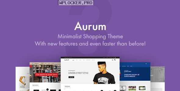 Aurum v3.12 – Minimalist Shopping Theme