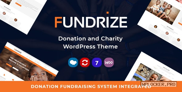 Fundrize v1.21 – Responsive Donation & Charity Theme