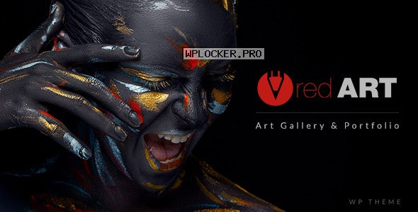 Red Art v2.5 – Artist Portfolio