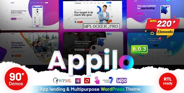 Appilo v6.0.1 – App Landing Page